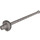 LEGO Platt Silver Minifigur Rapier med solid handtag (93550)