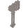 LEGO Flat Silver Pixelated Axe (18788)