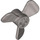 LEGO Platt Silver Propeller med 3 Blad (6041)