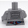 LEGO Flaches Silber Protocol Droid Minifig Torso (973 / 76382)