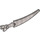 LEGO Flat Silver Scythe Blade with Clip Pommel (59229)