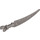 LEGO Flat Silver Scythe Blade with Clip Pommel (59229)