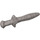 LEGO Flat Silver Short Sword with Curved Guard (10053)