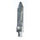 LEGO Flat Silver Sword Blade with Bar (23860)