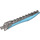 LEGO Flat Silver Sword with Blue Backside (98568)