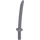 레고 플랫 실버 검 스퀘어 가드(샴시르)와 함께 (30173)