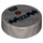LEGO Argent plat Tuile 1 x 1 Rond avec Thermal Detonator (10792 / 98138)
