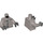 LEGO Flaches Silber Tin Man Minifig Torso (973 / 76382)
