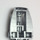 LEGO Flat Silver Toa Metru Foot 3 x 7 x 2 (47298)