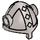 LEGO Flat Silver Viking Helmet (53450 / 53708)