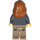 LEGO Flatbed Truck Female with Dark Orange Hair Minifigure