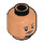 LEGO Flesh Bail Organa Minifigure Head (Recessed Solid Stud) (3626 / 50372)