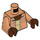 LEGO Flesh Barry Minifig Torso (973 / 76382)