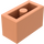 LEGO Flesh Brick 1 x 2 with Bottom Tube (3004 / 93792)