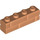 LEGO Flesh Brick 1 x 4 with Embossed Bricks (15533)