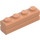 LEGO Flesh Brick 1 x 4 with Embossed Bricks (15533)