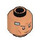 LEGO Flesh Captain Rex Minifigure Head (Recessed Solid Stud) (3274 / 104619)