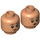LEGO Fleisch Cho Chang Minifigure Kopf (Einbau-Vollbolzen) (3626 / 73876)