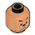LEGO Fleisch Cowardly Lion Minifigure Kopf (Einbau-Vollbolzen) (3626 / 49545)