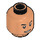 LEGO Flesh Dr Wu Minifigure Head (Recessed Solid Stud) (3626 / 22383)