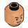 LEGO Flesh Dr. Wu Minifigure Head (Recessed Solid Stud) (3626 / 38565)