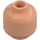 LEGO Flesh Head with Black Eyebrows, White Pupils, Frown (Recessed Solid Stud) (3626 / 68714)