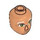 LEGO Flesh Isaac Male Minidoll Head (28649 / 101122)