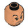LEGO Flesh Jafar Head (Recessed Solid Stud) (3626 / 48856)