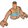 LEGO Fleisch Jasmine Friends Torso (35677 / 92456)