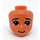 LEGO Fleisch Kevin Female Minidoll Kopf (77456 / 92198)