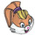 LEGO Flesh Lola Bunny Head