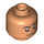 LEGO Flesh Minifigure Head with Decoration (Recessed Solid Stud) (3274)