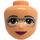 LEGO Huidskleurig Olivia Female Minidoll Hoofd (37588 / 92198)
