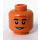 LEGO Carne Oscar Martinez Minifigure Testa (Perno solido incassato) (3626 / 100215)