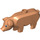 LEGO Vleeskleur Pig met Zwart Ogen met Wit Pupils (68887 / 87876)