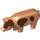 LEGO Vleeskleur Pig met Dark Bruin Spots (25368 / 87621)