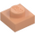 LEGO Fleisch Platte 1 x 1 mit Verpixelt Steve Gesicht (3024)