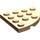 LEGO Flesh Plate 4 x 4 Round Corner (30565)