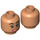 LEGO Flesh Princess Jasmine Head (Recessed Solid Stud) (3626 / 44902)