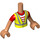 LEGO Vleeskleur River met Veiligheidsjack Friends Torso (Boy) (73161)