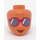 LEGO Flesh Savannah Female Minidoll Head (72409 / 92198)
