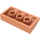 LEGO Huidskleurig Helling 2 x 4 Gebogen met buizen aan de onderzijde (88930)