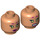 LEGO Flesh Starfire Minifigure Head (Recessed Solid Stud) (3626 / 21960)