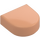 LEGO Flesh Tile 1 x 1 Half Oval (24246 / 35399)