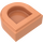 LEGO Fleisch Fliese 1 x 1 Hälfte Oval (24246 / 35399)