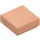 LEGO Flesh Tile 1 x 1 with Groove (3070 / 30039)