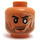 LEGO Fleisch Wrecker Minifigure Kopf (Einbau-Vollbolzen) (3626 / 68789)