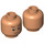 LEGO Flesh Zander Minifigure Head (Recessed Solid Stud) (3626 / 26690)