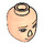 LEGO Flynn Male Minidoll Head (75222 / 92240)