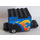 LEGO Flywheel Motor 9 x 4 x 8 x 3.33 avec Flamme Autocollant (54802)